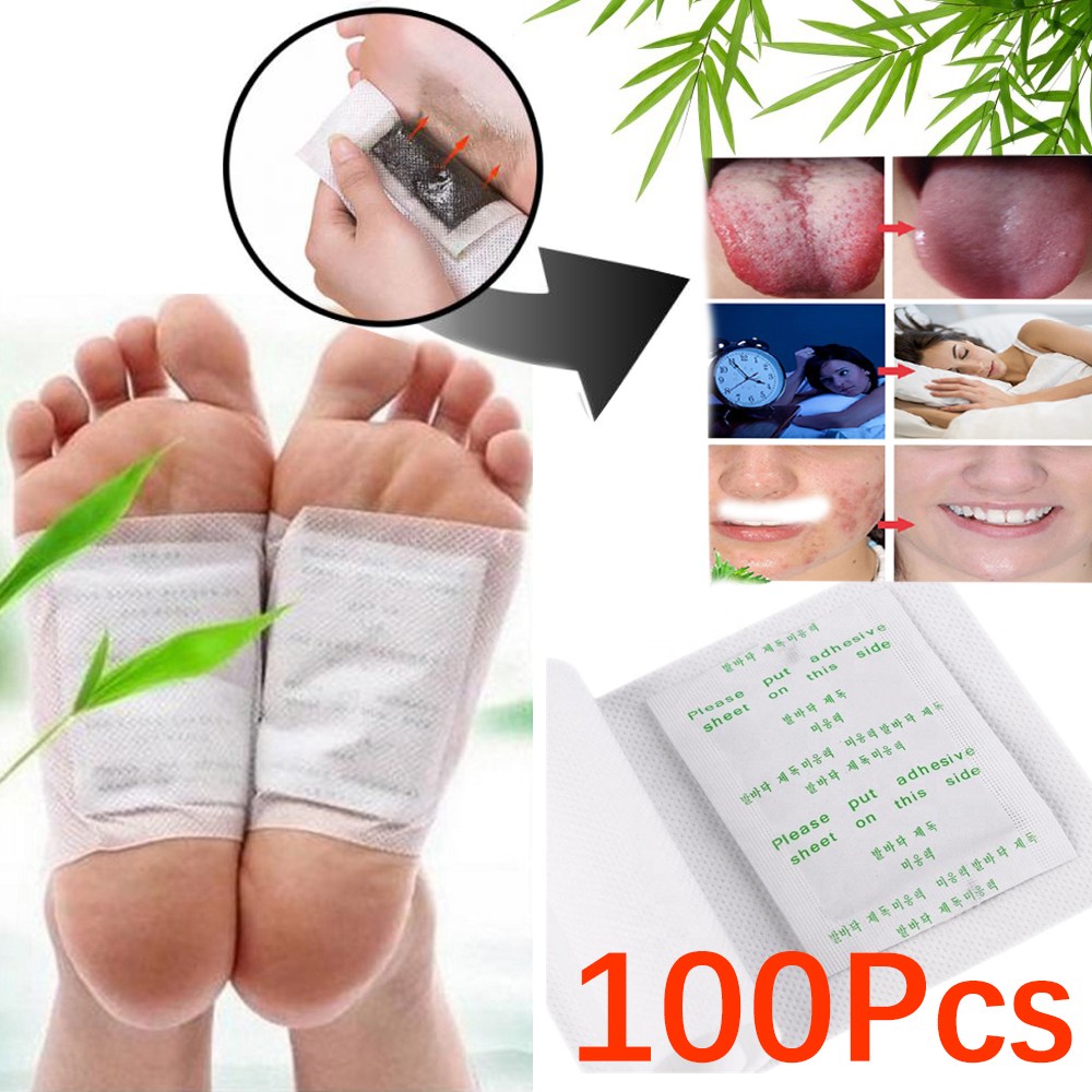 Detox Foot Patch - 100 قطعة/الوحدة السموم القدم التصحيح منصات