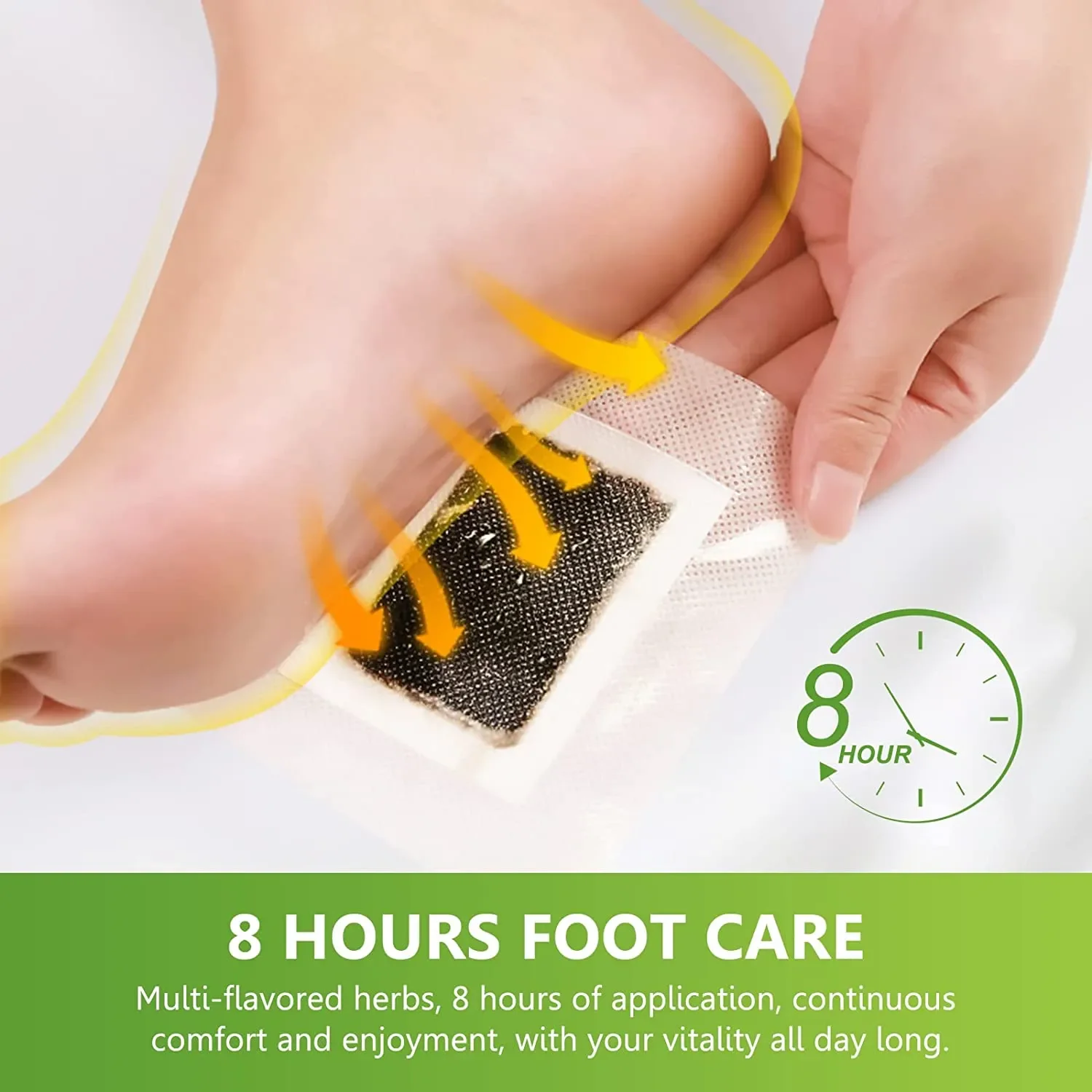 السموم القدم بقع منصات الطبيعي - مراجعة Detox Foot Patch وسعره