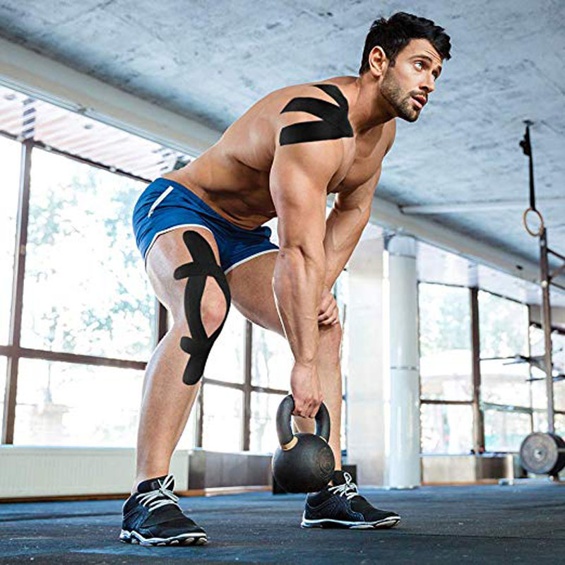 AOLIKES 2 حجم شريط علم الحركة  - مراجعة Sports Taping Precut وسعره