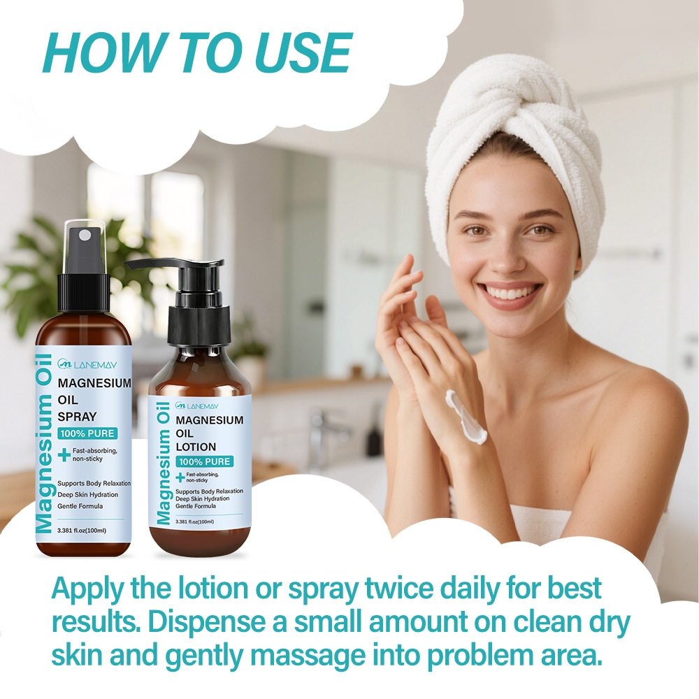 مجموعة رذاذ ومرطب زيت المغنيسي - مراجعة Bath Salts Magnesium وسعره