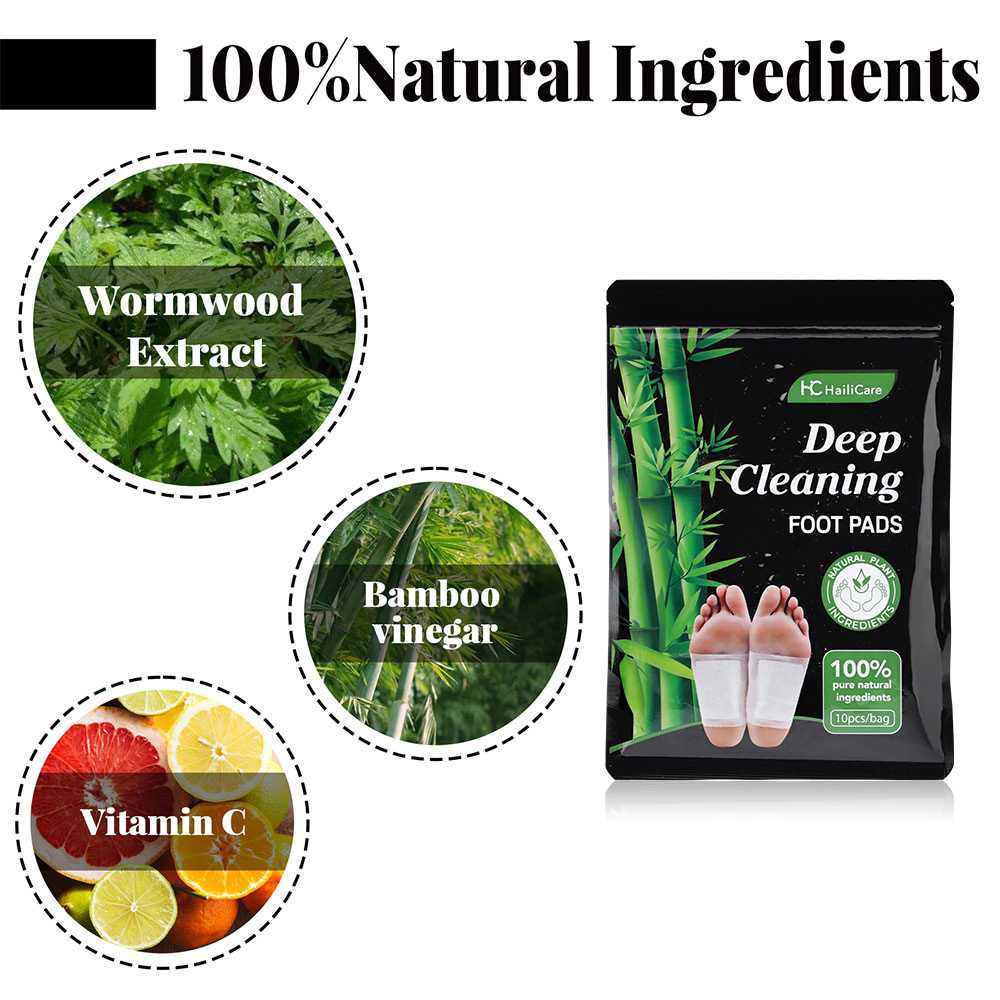 10 قطع من لصقات القدم المصنوعة - مراجعة Detox Foot Patch وسعره