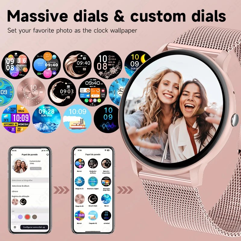 ساعة ذكية LIGE مع خاصية الاتصا - مراجعة Health Wellness Bracelet وسعره