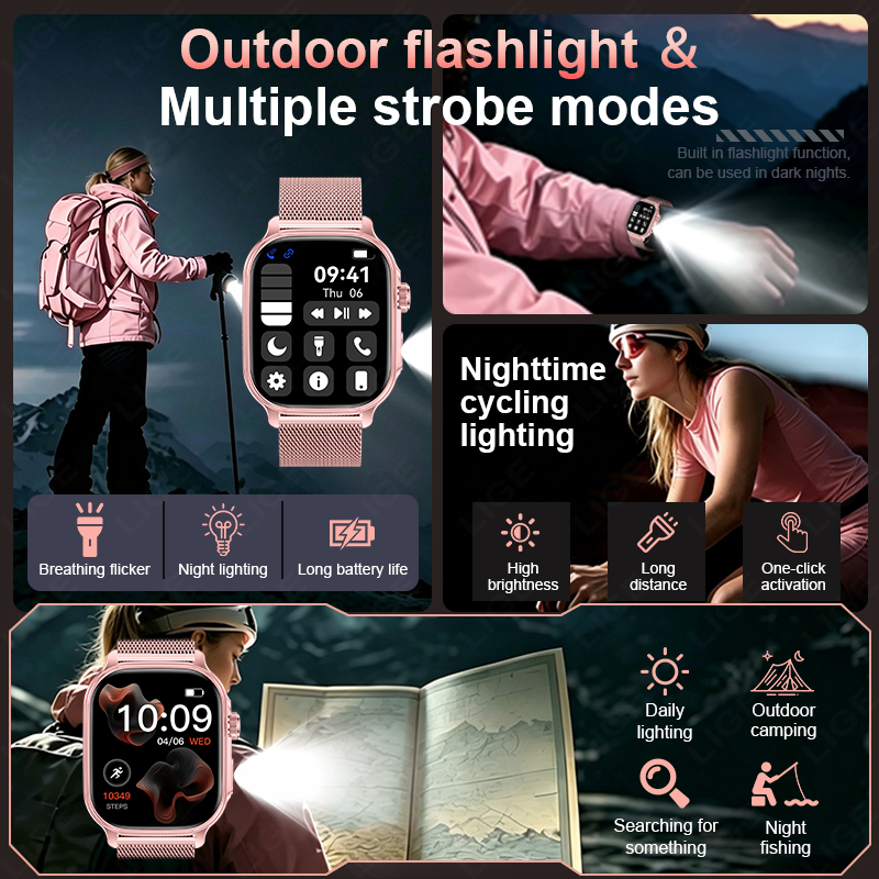 ساعة ذكية جديدة لعام 2026 ببطا - مراجعة Health Wellness Bracelet وسعره