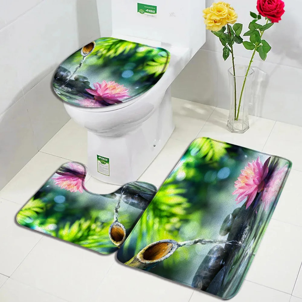 الأخضر الخيزران زن حمام الحصير - مراجعة Bamboo Bath Mat وسعره