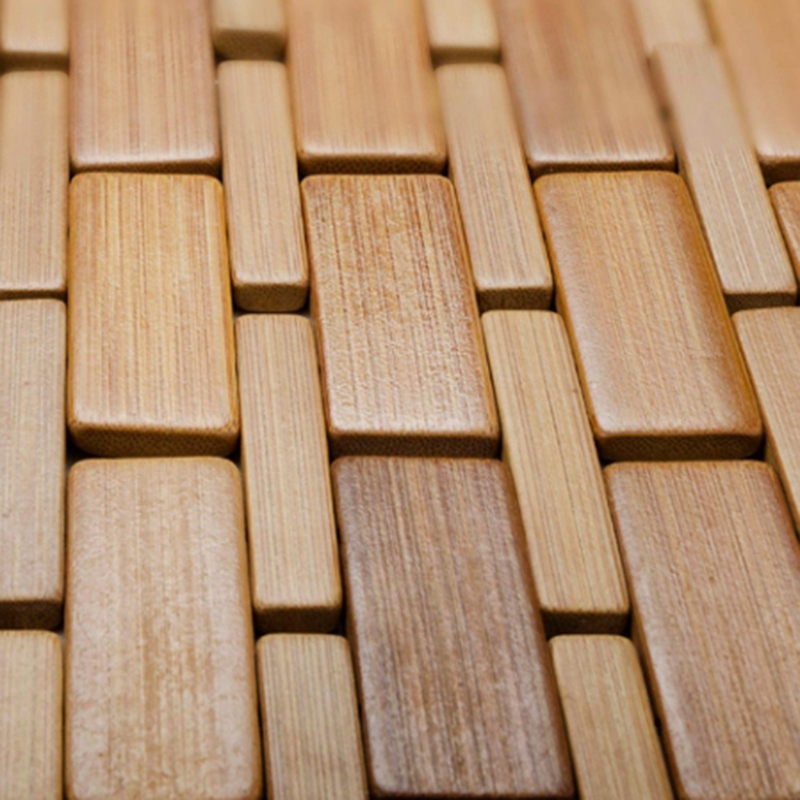 خشب الساج حمام حصيرة قدم دش ال - مراجعة Bamboo Bath Mat وسعره