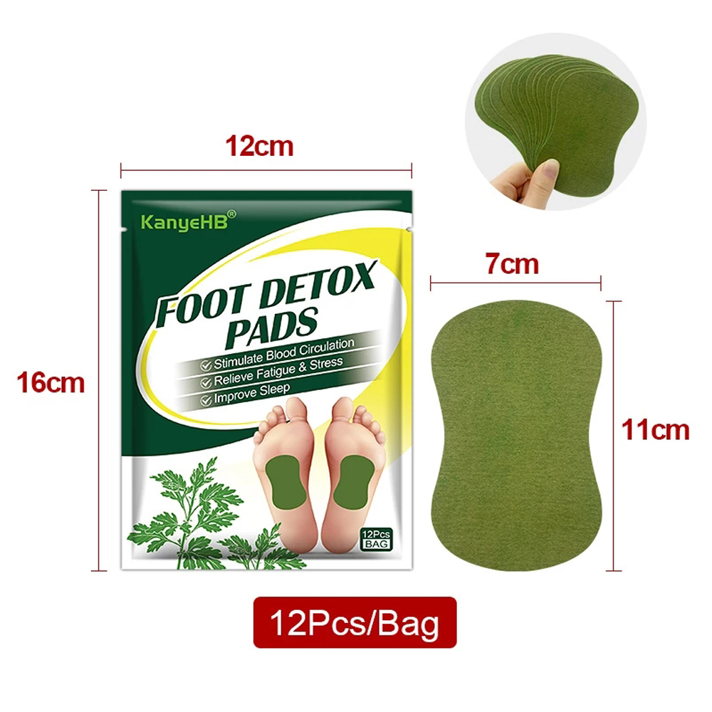 السموم القدم بقع منصات 12/24 ق - مراجعة Detox Foot Patch وسعره