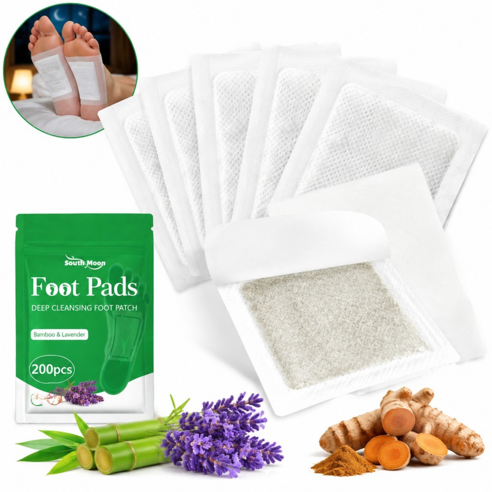 12/36/60/120 قطعة من لصقات الع - مراجعة Detox Foot Patch وسعره