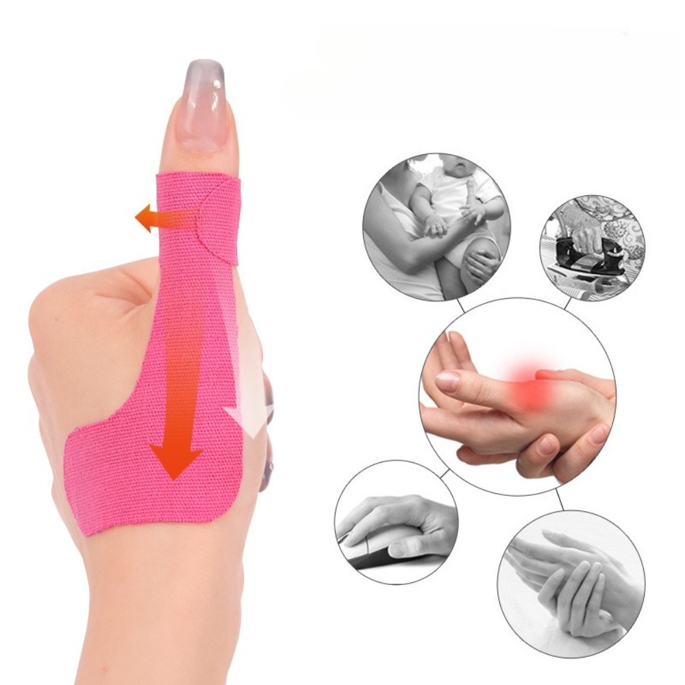 5 قطع من شريط دعم الإبهام المق - مراجعة Sports Taping Precut وسعره