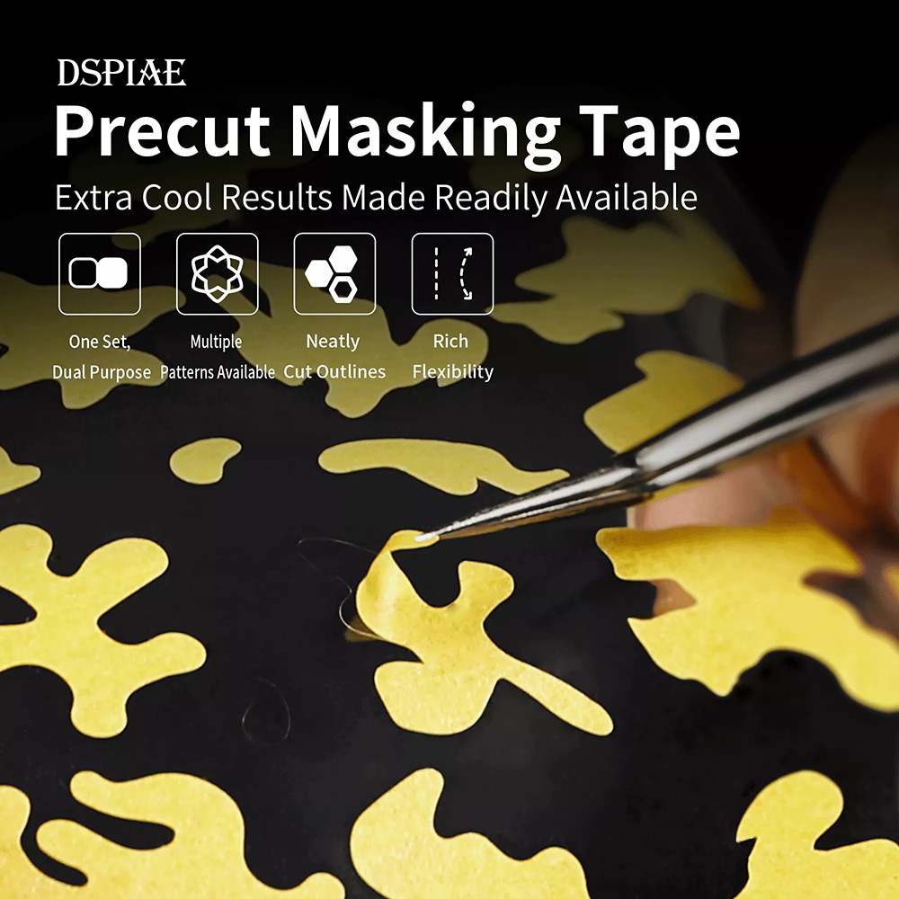 DSPIAE الرقمية التمويه علة الت - مراجعة Sports Taping Precut وسعره